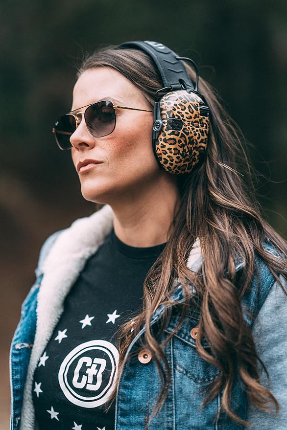 Walker's Razor Slim Ultra Low Profile Compact Design Adjustable Range Shooting Hunting Hearing Protection Electronic Earmuffs