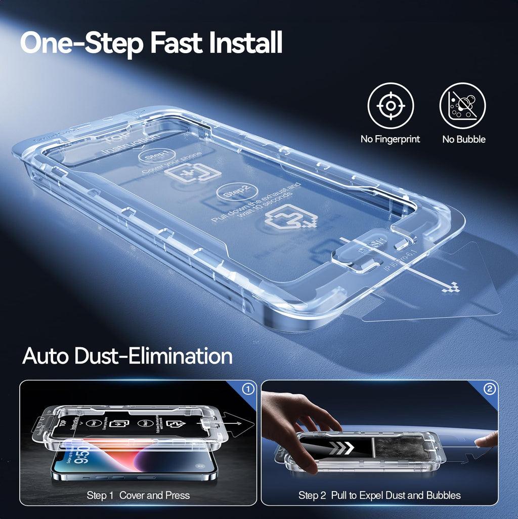 SMARTDEVIL 3 Pack for iPhone 17e/16e/14/13 Pro/13 Screen Protector