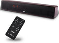 ZVOX Dialogue Clarifying Sound Bar - Patented Hearing Technology, AccuVoice TV Sound Bar with 12 Levels of Voice Boost, 17" Home Theater TV Speakers, Ideal for Smart TVs - AV157 Espresso