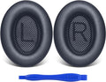 Link Dream Ear Pads for Bose Quiet Comfort 35 Soft Protein Leather Replacement Earpads Ear Cushions Ear Pad for Bose QC 35/25 / 15 QC2 / Ae2 / Ae2i / Ae2W / Sound Link/Sound True (Blue)