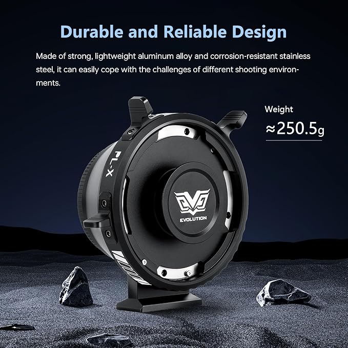 VILTROX PL-X Lens Adapter, Lens Converter Ring Camera Lens Mount Adapter Ring Compatible with PL Lens to Fuji X-Mount Cameras X-Pro1/X-Pro2/X-E1/X-E2/X-E2s/X-E3/X-H1/X-T1/X-T2/X-T3