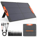 SOKIOVOLA N-Type 16BB 100W Portable Solar Panel 18V ETFE Portable Foldable Solar Charger NextGen 25% High Conversion Folding Solar Panel for Camping Outdoor RV