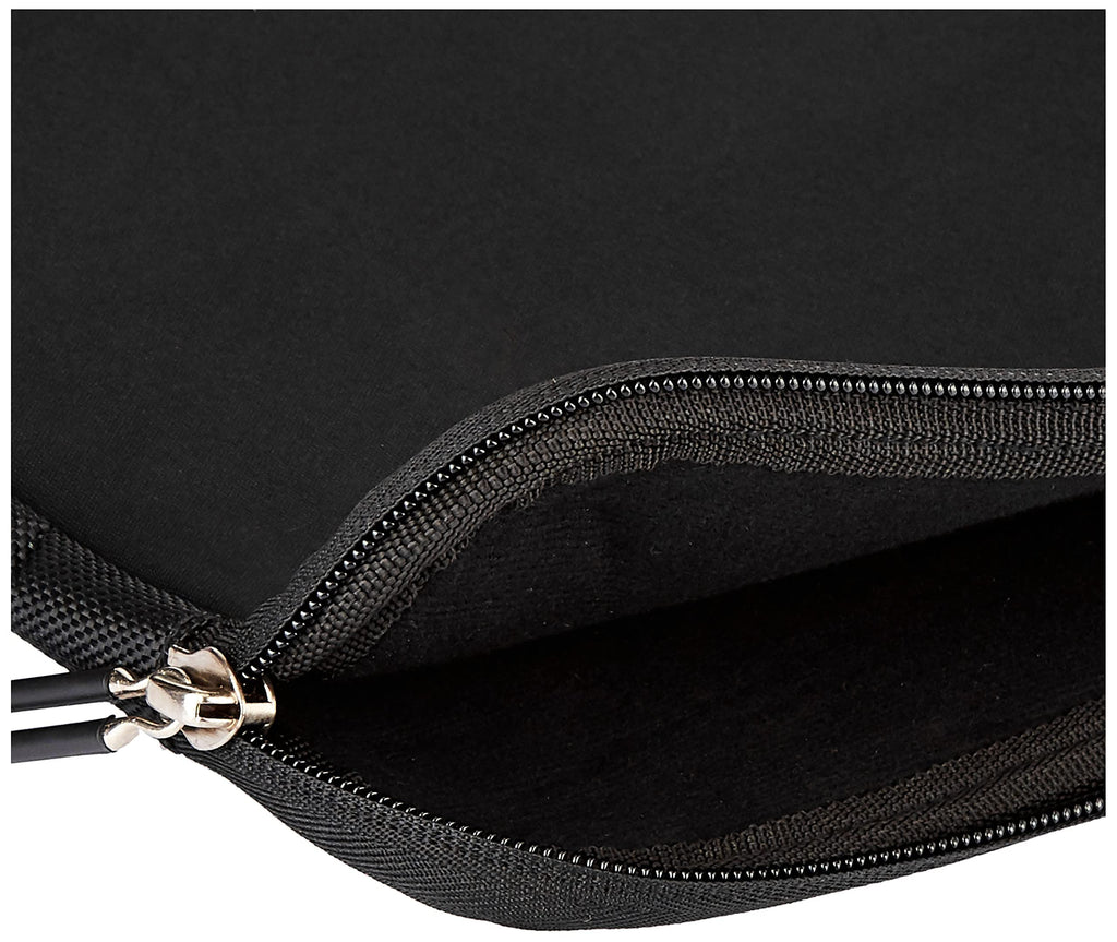 11.6 inch Laptop Sleeve, Protective Case with Zipper - Black