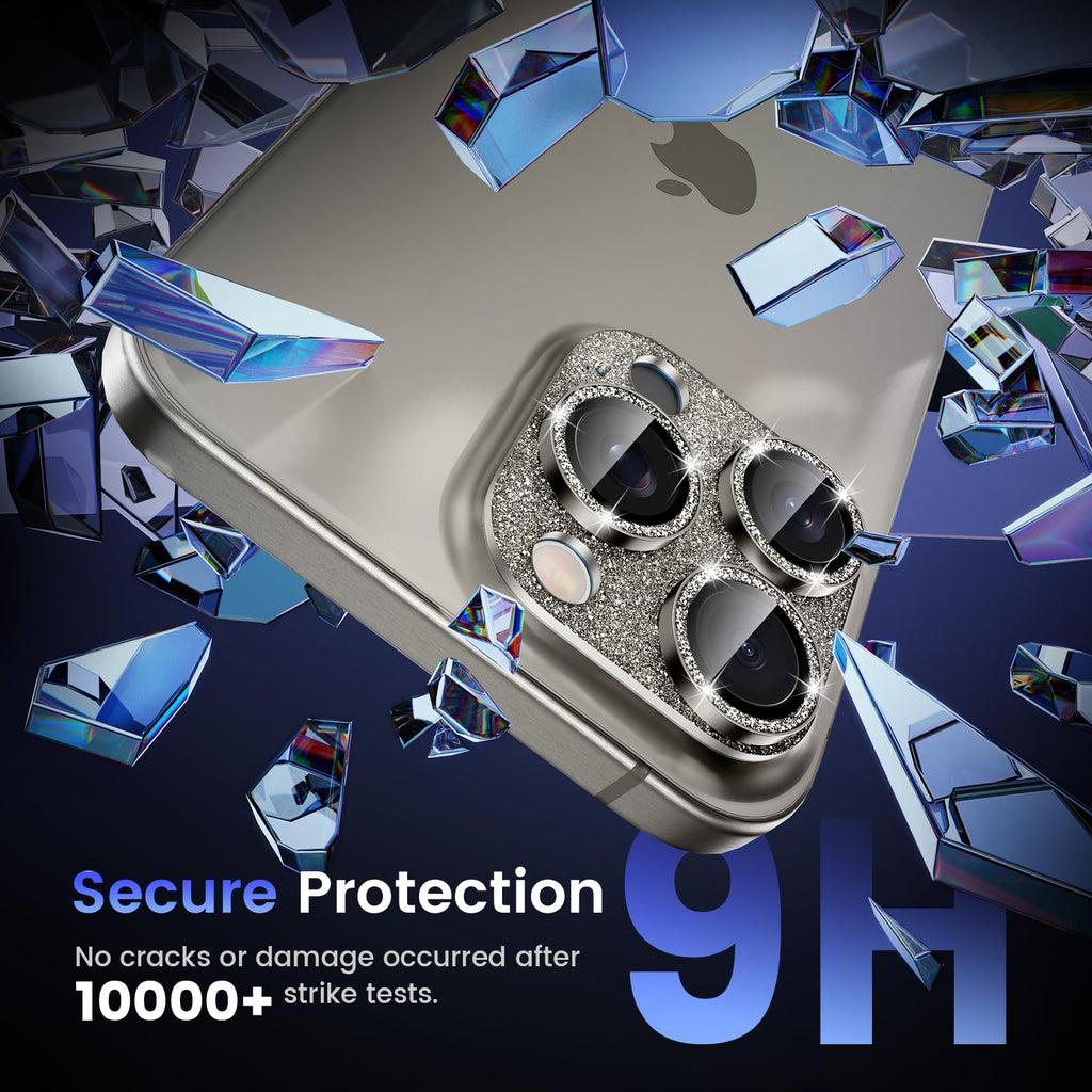 Tensea for iPhone 16 Pro Max/16 Pro/14 Pro Max/14 Pro Camera Lens Protector