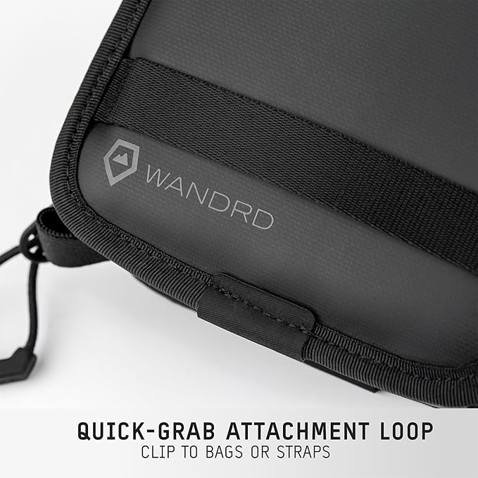 WANDRD Lens Filter Case - Store 4 Filters in Your Camera Backpack or Camera Case, Protect Photography Accessories from Scratches, Dust & Impact (Sedona Orange)