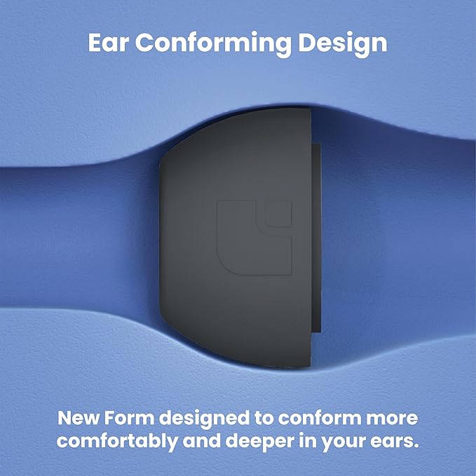 Foam Masters Ultra-Premium Memory Foam Ear Tips for AirPods Pro 1st & 2nd Gen | 3 Pairs | Black Magic Ver 6.0 | Secure | Comfort | Better Noise Cancel | Replacement Buds – Space Gray, Assorted S/M/L