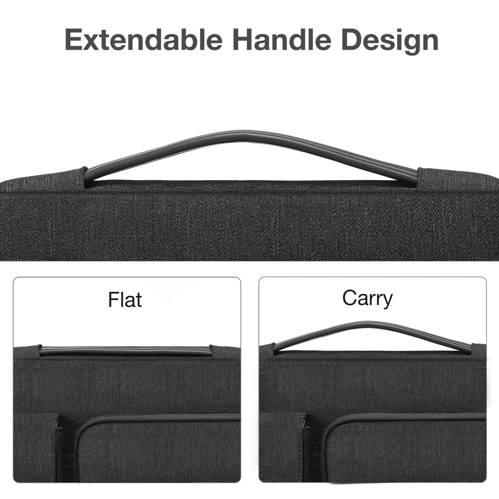 MOSISO 360 Protective Laptop Case 13.3 inch, 13-13.3 inch Laptop Sleeve