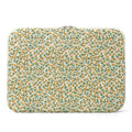 Puffy Laptop Sleeve 13-15.6 Inch Cute Quilted Laptop Protective Case Padded Floral Computer Sleeve for MacBook (B-Yellow, 13 Inch)