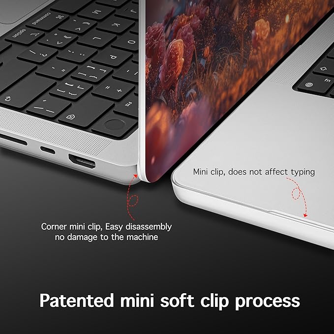 for MacBook Pro 16 inch Case 2021 2022 2023 2024 Release A3186 A3403 M4 A2991 M3 A2780 M2 A2485 M1 Pro/Max, Hard Shell Case with Screen Protector & Keyboard Cover, Dream Tiger