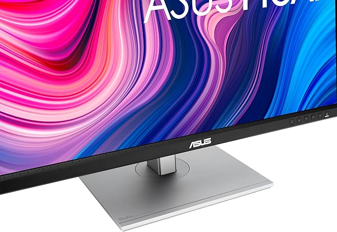 ASUS ProArt Display 27" Monitor PA278CV - WQHD (2560 x 1440), IPS, 100% sRGB, 100% Rec. 709, ΔE < 2, Calman Verified, USB Hub, USB-C, DisplayPort Daisy-chaining, HDMI, Eye Care, Height Adjustable