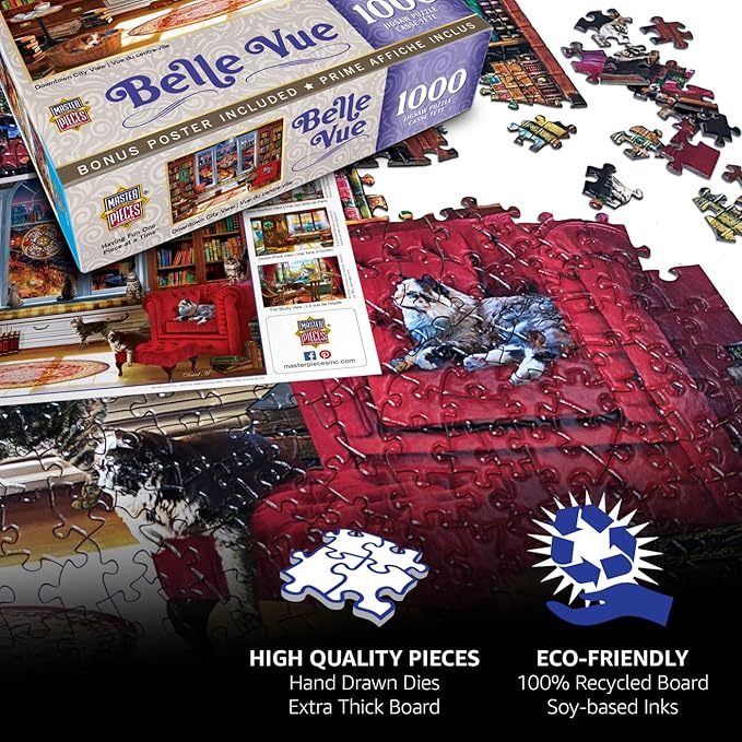 MasterPieces 500 Pieces Jigsaw Puzzle for Adults, Family, Or Youth - Yellowstone National Park - 15"x21"