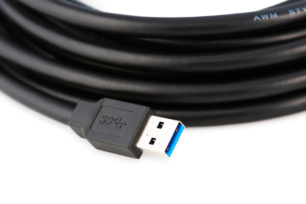 MutecPower 16 Feet Active USB Extension Cable 3.0 Male to Female with A Extension chipset Signal Booster - Active Extension/Repeater Cord 5 Meters / 16 Feet
