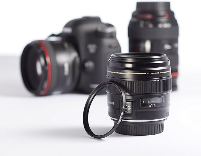 Amazon Basics UV Protection Camera Lens Filter - 77mm