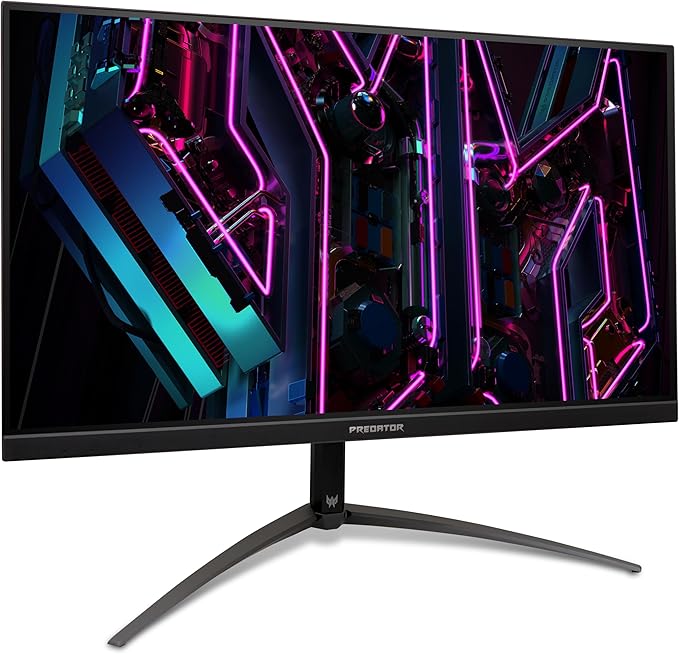 acer Predator XB323QK V3bmiiphx | 31.5" 4K UHD 3840 x 2160 IPS Gaming Monitor | AMD FreeSync Premium | 160Hz | Up to 0.5ms | VESA DisplayHDR 400| DCI-P3 95% | ErgoStand | DP 1.2 & 2 x HDMI 2.1
