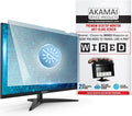 Akamai Office Products 23.8 inch Monitor Anti Glare Screen – Anti-Glare, Anti-Scratch, Blocks 96% UV Blue Light Protection – Matte Gloss Finish (23.8" Widescreen (16:9), Anti-Glare)