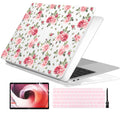 Batianda LumiArt Case for MacBook Air 13 inch 2018-2020, Pink Roses