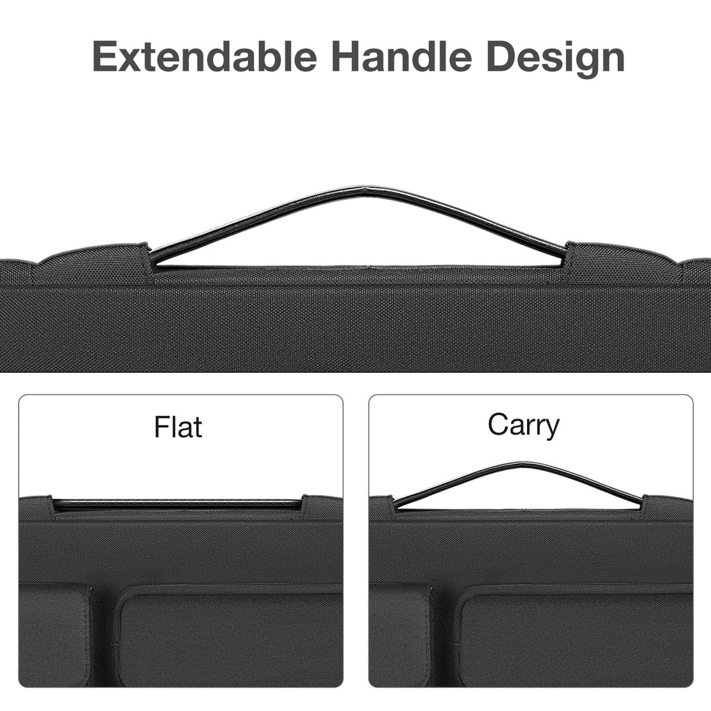MOSISO 360 Protective Laptop Case 13.3 inch, 13-13.3 inch Laptop Sleeve