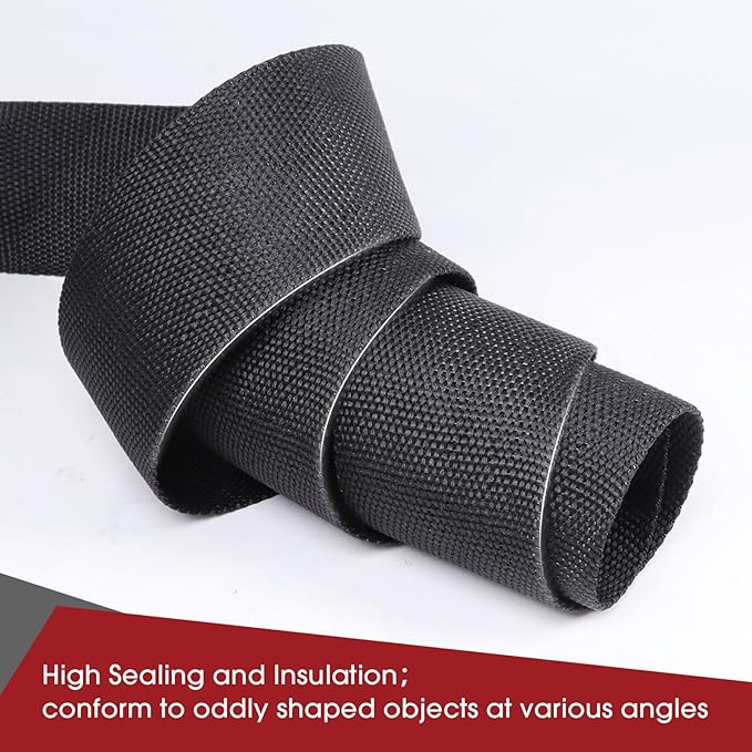 Heat Shrink Wire Loom 2:1 Shrinkable Braided Cable Sleeve 1/4 Inch ID-46ft Abrasion Protection Flexibility Fabric Wiring Harness Cover Sheath