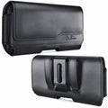 DeBin Case for Galaxy A15 A25 A35 A54 5G A53 A52 A51 A50 A20 Note 20 10+ Note 9 8 XCover Pro S24 FE S23 FE Cell Phone Belt Holder Holster Clip Pouch Cover (Fits Samsung Phone with Otterbox Case) Black