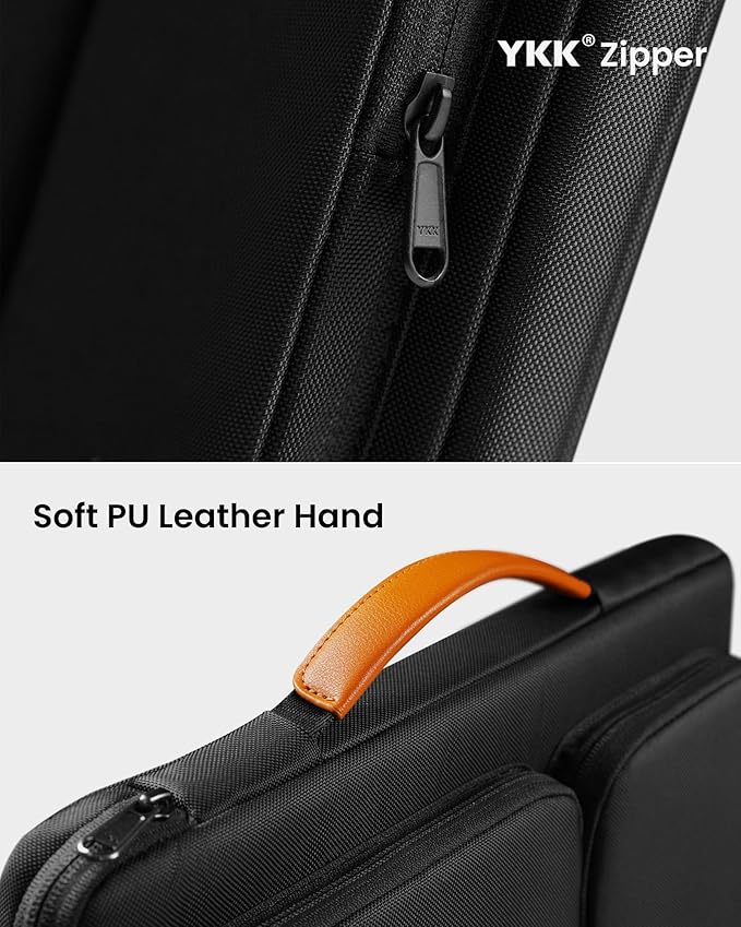 tomtoc 360 Protective Laptop Sleeve for 15-inch 2025 New MacBook Air M4/A3241, M3/A3114, M2/A2941, 15 Inch Surface Laptop 7/6/5, Dell XPS 15 Plus, Water-Resistant Accessory Bag Case