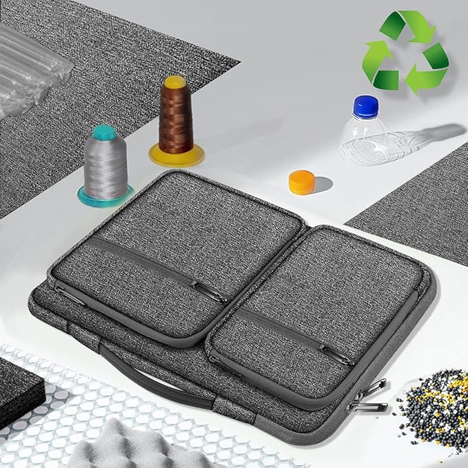 ZINZ Laptop Case 15 15.6 16 inches Sleeve Slim Briefcase Spill-Resistant Handbag for Most Popular 15" 15.6" 16" Notebooks，G01Y01