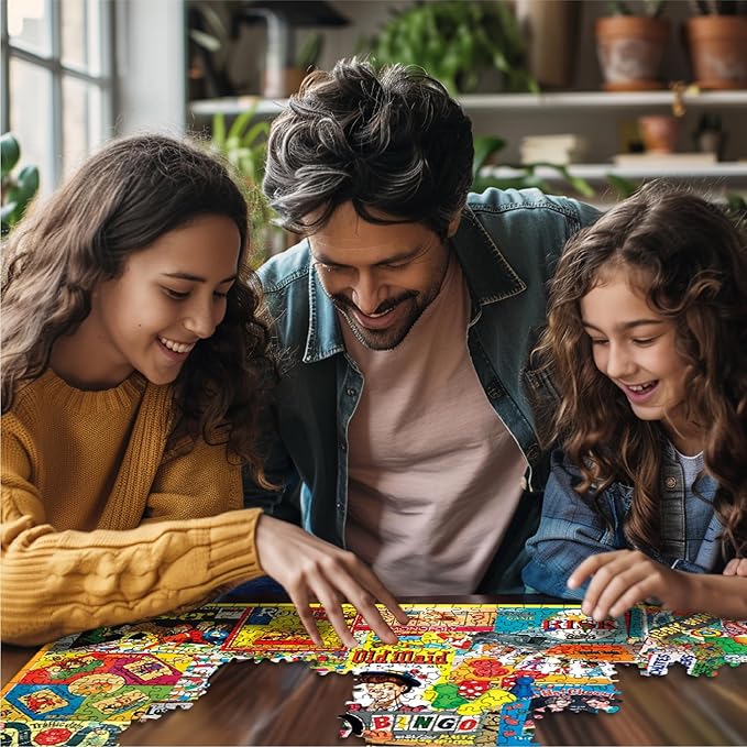 White Mountain Puzzles The Games We Played - 1000 Piece Jigsaw Puzzle