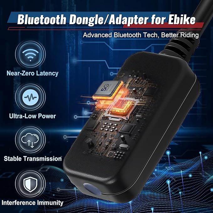 Bluetooth Dongle/Adapter for Ebike Compatible with Fardriver Controller Programming Module, for Computers Tablets & FarDriver Programmable Bluetooth Network Adapter
