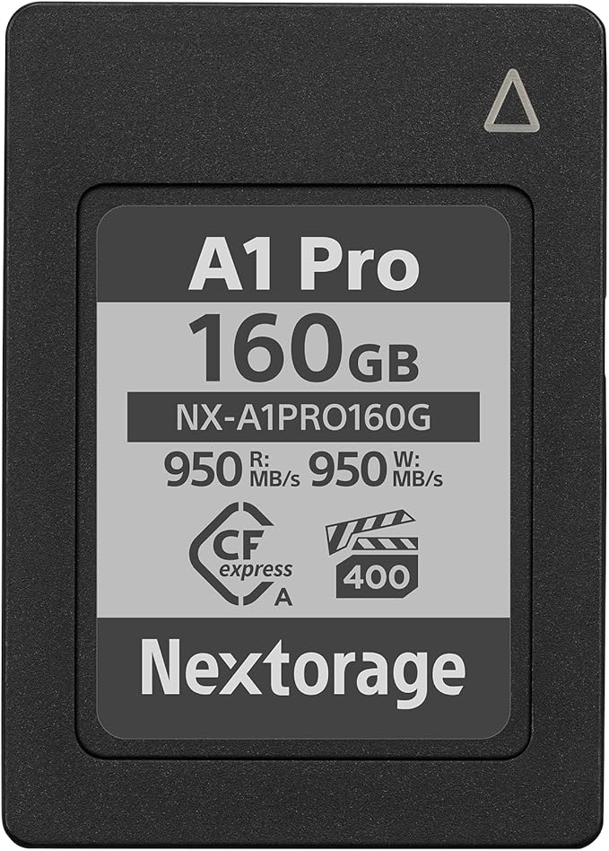 Nextorage Japan CFexpress Type A Card NX-A1PRO 160GB VPG 400 Urtla Fast Read 950MB/s Write 950MB/s