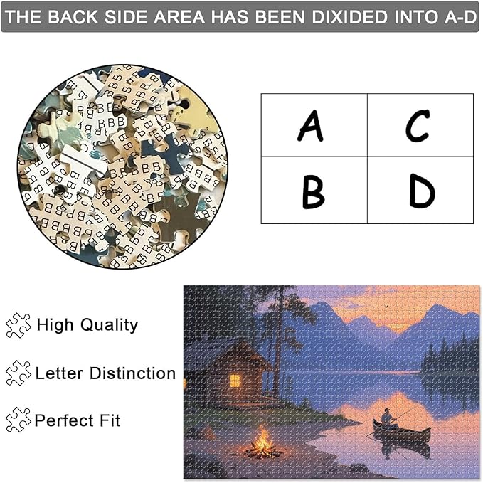 Custom Photo Puzzle – Personalized 1500 Piece Jigsaw Puzzle from Your Photo – Perfect Puzzle Gift for Families, Pets, Weddings, Anniversaries, Adults & Couples(1500-horizontal)