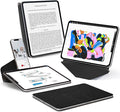 MOFT Dynamic Folio Case for iPad mini 7 A17 Pro (2024), iPad mini 6 (2021), Silm Magnetic Stand Case with 20+ Viewing Angles, Auto Wake/Sleep, Ultra Thin, Jet Black