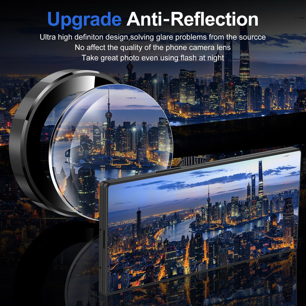 Avocase for Samsung Galaxy Z Fold 7 Camera Lens Protector, Individual Metal Ring Tempered Glass Lens Cover, [Strong Adsorption] Scratch Resistant Ultra-Thin HD Clear Lens Cover, 1 Set-Black Ring