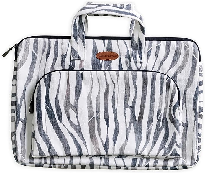 Maison d'Hermine Laptop bag with front pocket Stain and water repellent Cotton canvas