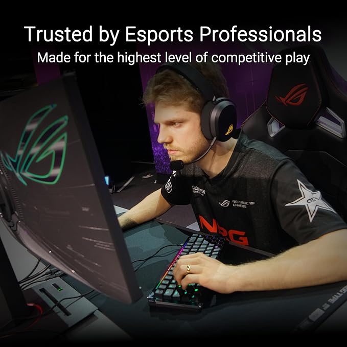 ROG Falchion Ace HFX 65% Hall Effect Gaming Keyboard – HE Magnetic Switches, Rapid Trigger, 8000 Hz Polling, Three-Layer Dampening Foam, Touch Panel, Protective Cover