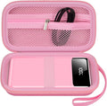 Portable Bank Charger Case for SABANI for Charmast for OHOVIV for VRURC for YILANS for CFIAI for LOVELEDI for RGVOTA for Miday for RONEGN for POIYTL for IAPOS Fast Charging Battery (Pink)