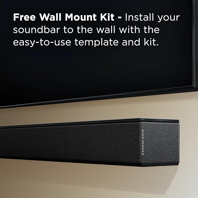 TCL Q65H Q Class 5.1 Channel Sound Bar with Dolby Atmos, DTS:X, Ray Danz Technology, Wireless Subwoofer, Wireless Surround Speakers, and Bluetooth Music Streaming