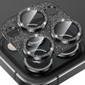 Tensea for iPhone 16 Pro/iPhone 16 Pro Max/iPhone 15 Pro/iPhone 15 Pro Max Camera Lens Protector, Metal Aluminum Alloy Tempered Glass Cover Camera Screen Protector Accessories, Case Friendly