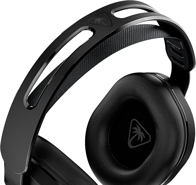 Turtle Beach Stealth 500 Wireless Amplified Gaming Headset for PC, PS5, PS4, & Mobile – 40-Hr Battery, Bluetooth, Memory Foam Cushions, Flip-to-Mute Mic, EQ Presets, Companion App – Black