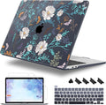 for MacBook Pro 16 inch Case 2019 2020 Release Model A2141, Plastic Hard Shell Cover with Keyboard Cover & Screen Protector for MacBook Pro 16 inch with Touch Bar & Touch ID, Rustic Flowers