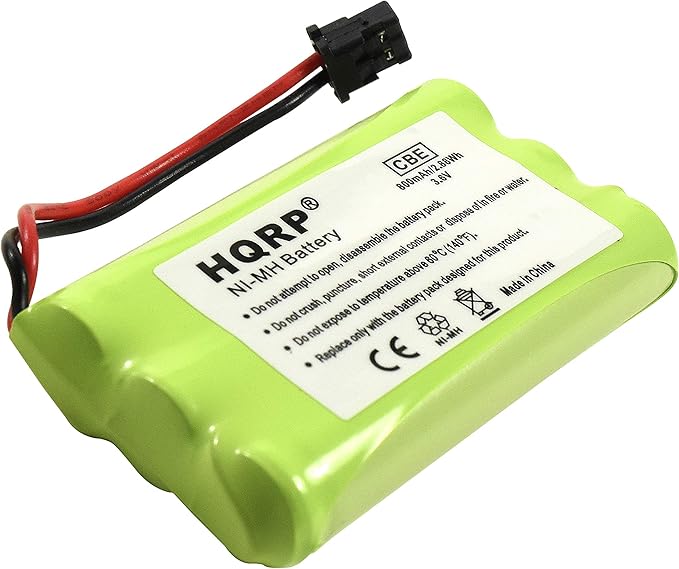 HQRP 20-Pack Cordless Phone Battery Compatible with Uniden PowerMax 5.8GHz 30878864022, Powermax 2.4 GHz, GE TL26402, GP 80AAALH3BMX, 80AAALH3BMZ Replacement