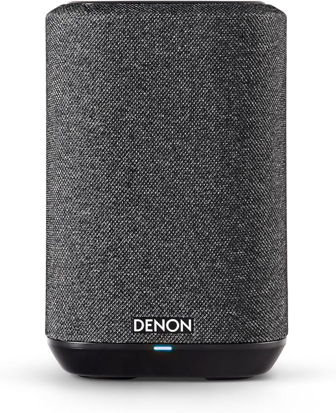 Denon Home 150 NV Wireless Speaker (Black), 1" Tweeter, 3.5" Woofer, Home Speaker with HEOS Built-in, AirPlay 2, and Bluetooth, Multi-Room Streaming, Simple Setup, Compact Design
