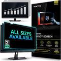 VINTEZ [2 Pack] 23.8 Inch 16:9 Privacy Screen for Computer Monitor and Laptop - Anti Glare Protector Film Blue Light Filter Eye Protection - Computer Screen Privacy Shield