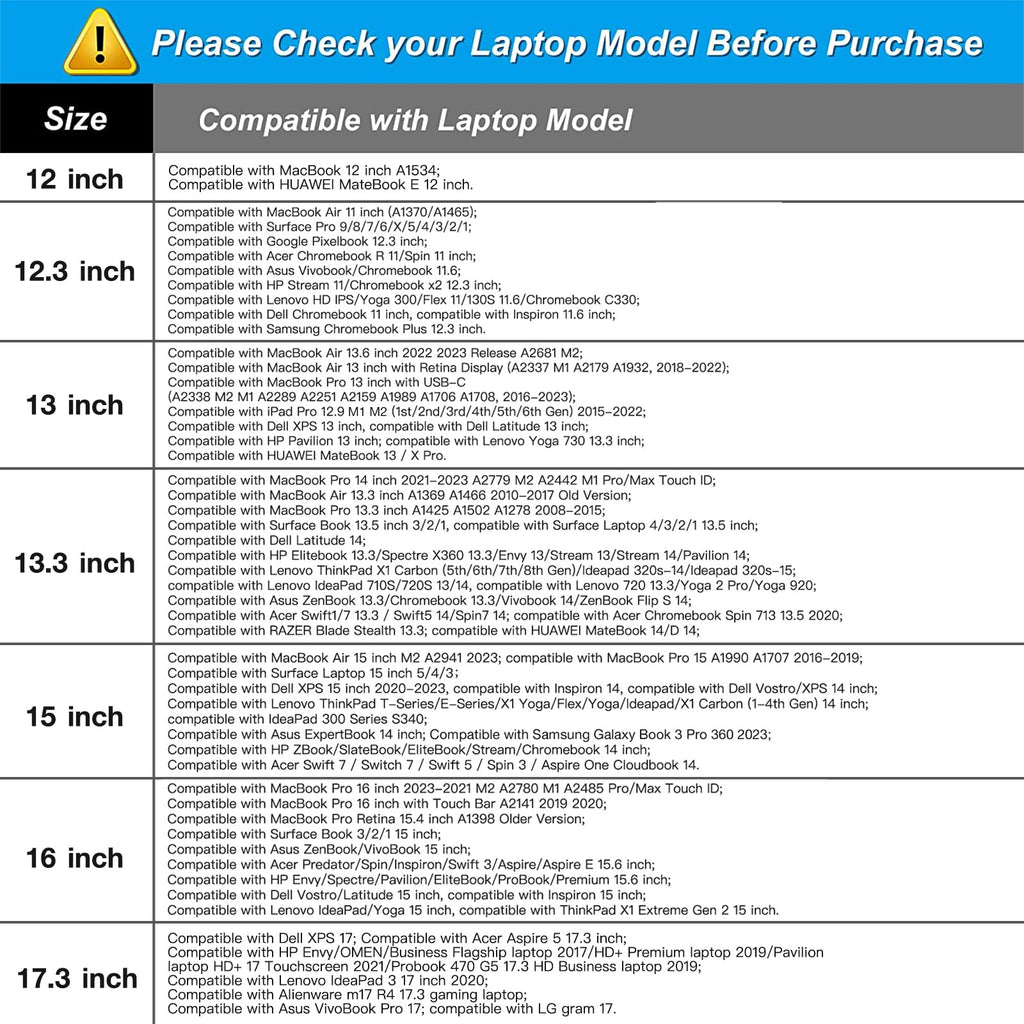 MOSISO Laptop Case 13.3 inch, 13-13.3 inch Laptop Sleeve Bag with Pocket