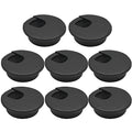 BOPOREAE 8 Pcs Desk Grommet 1-1/2" (38 mm), Desk Cord Hole Cover