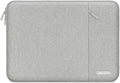 MOSISO Laptop Case 12.3 inch, 11.6-12.3 inch Laptop Sleeve Compatible with MacBook Air 11.6, Acer HP Dell Lenovo Samsung, Surface Pro, Polyester Vertical Computer Sleeve Bag with Pocket, Gray