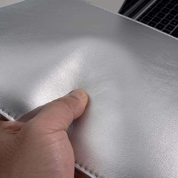 Laptop Sleeve 14 Inch Compatible with New 14 inch MacBook Pro A2992/2918 M3 A2442, A2779, Surface Laptop 13.5 5th Gen Color Silver