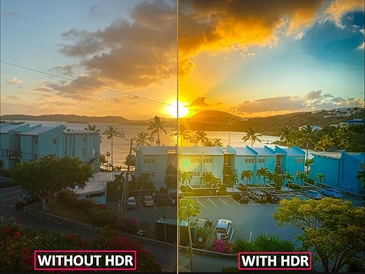 White HDR HDMI 2.1 Certified Cable Supports 10K 8K @60Hz and 4K @120Hz Compatible with Dolby Vision and All TVs, BluRay, Xbox Series X, PS5 (3 Feet)