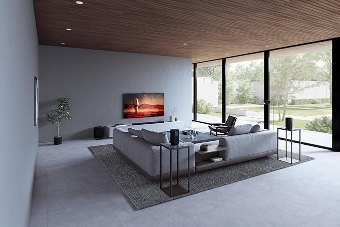 Sony BRAVIA Theater Bar 9 Sound Bar, SA-SW5 Wireless Subwoofer, and SA-RS5 Wireless Rear Speakers with Built-in Battery