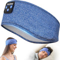 Perytong Bluetooth Headband Headphones, Sleep Headphones Bluetooth for Side Sleepers - Sleeping Headband with Thin Speaker Microphone Handsfree Gift Ideas for Women Men