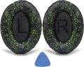 Replacement Ear Pads for Bose QuietComfort 35 (QC35) & Quiet Comfort 35 II (QC 35 ii) Headphones, EarPads Cushions with Noise Isolation Memory Foam, Softer Protein Leather, Added Thickness