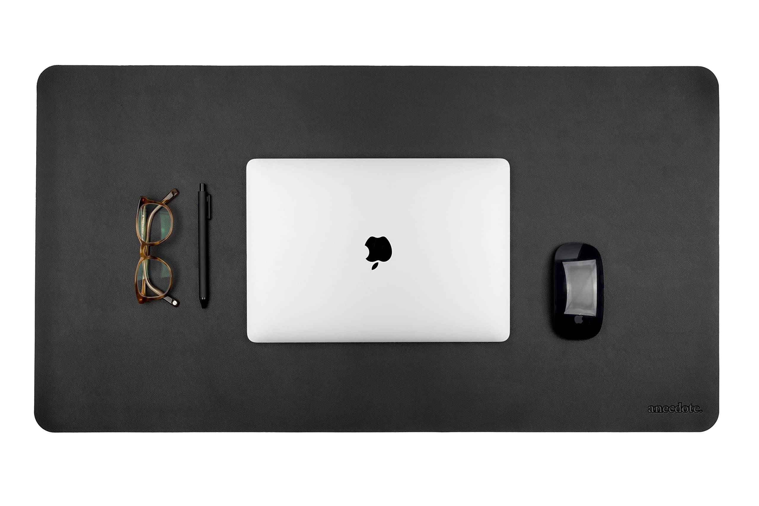 ANECDOTE Vegan Leather Desk Pad - 31.5"x17" Desk Mat for Your Office. This Quality Large Mouse Pad has Chic Elegance, Professional Look & Satisfying Touch - The Perfect Leather Mouse Pad for You!